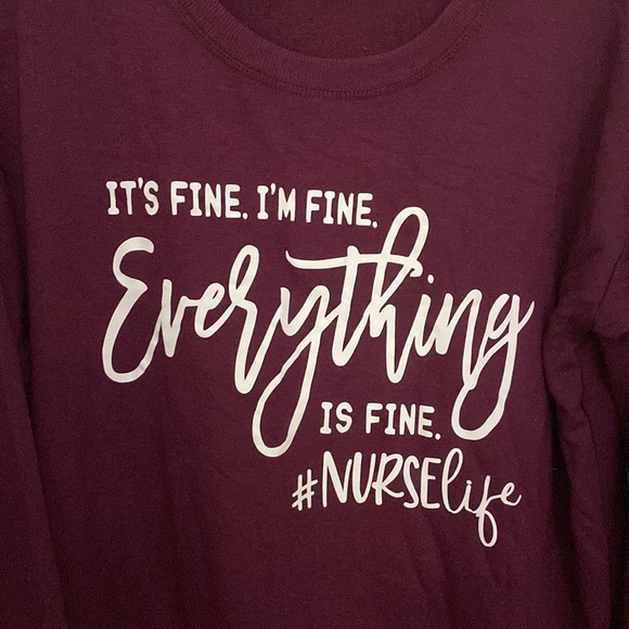 Nurse life crewneck! - Picture 2 of 3